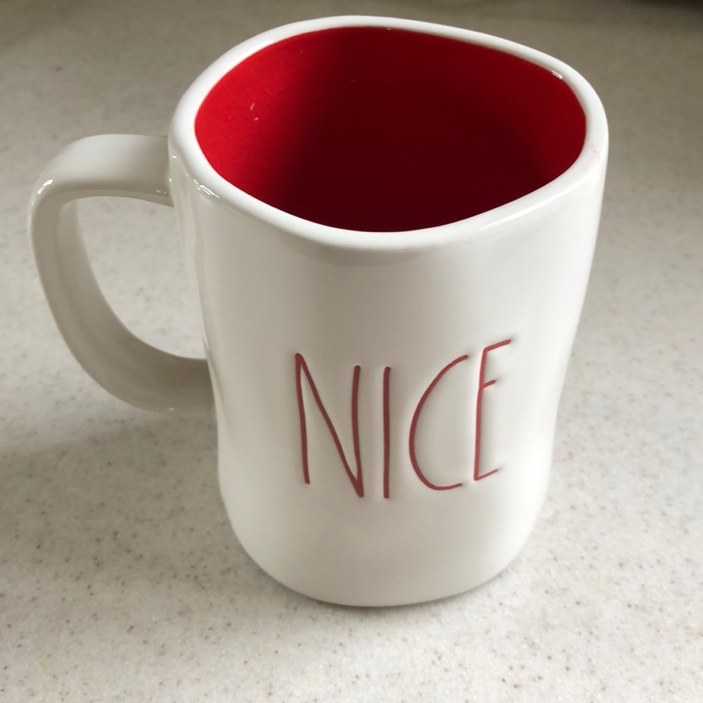Rae Dunn mug Naughty Nice Christmas mug - Picture 2 of 4